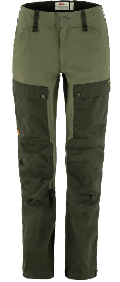 Fjallraven Keb Trousers Curved W, kolor: 662-625 - Deep Forest-Laurel Green, 1