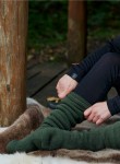 Rusky Thermo Socks Long, kolor: 350 - Forest Night