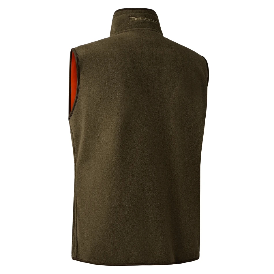 Gamekeeper Reversible Fleece Waistcoat, kolor: 663 - Safety Orange - 3