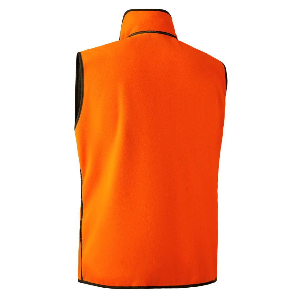 Gamekeeper Reversible Fleece Waistcoat, kolor: 663 - Safety Orange - 5