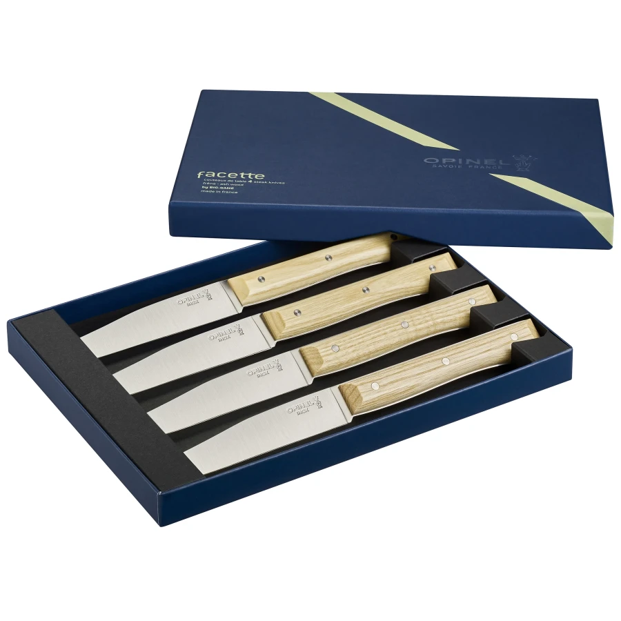 Opinel Facette Ash Table knives