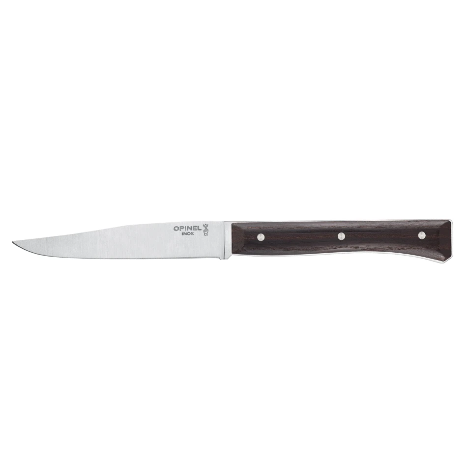 Opinel Set of 4 Facette Dark Ash Table Knives
