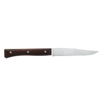 Opinel Set of 4 Facette Dark Ash Table Knives