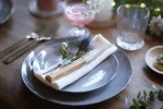 Opinel Set of 4 Facette Olive Wood Table Knives
