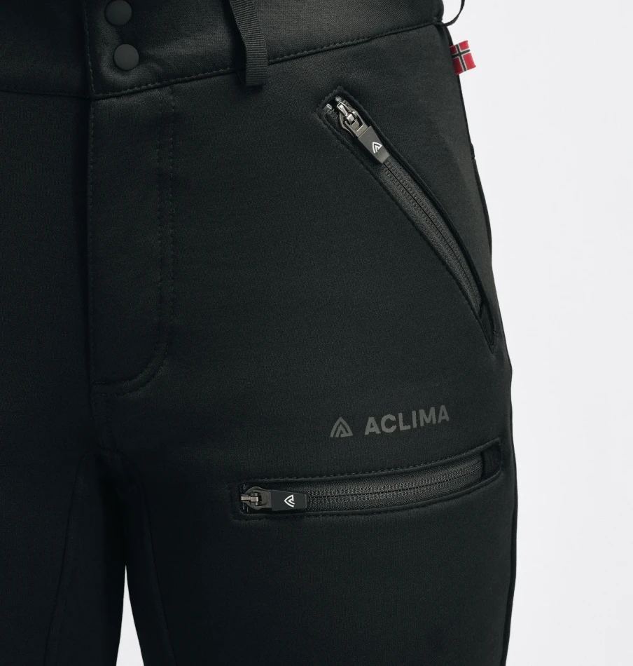 Aclima WoolShell Pants W, kolor: 123 - Jet Black