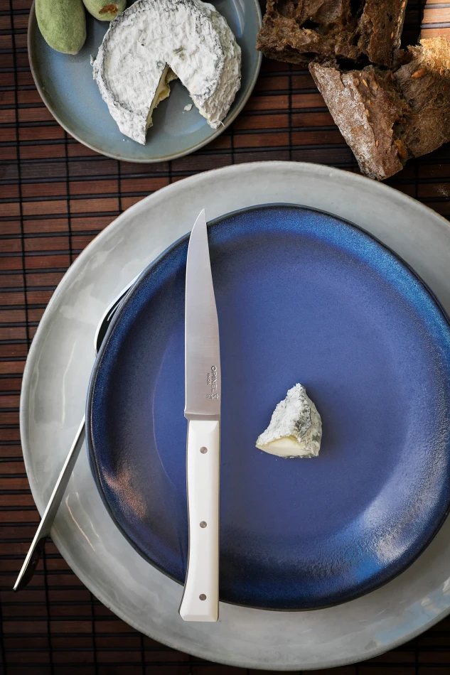 Opinel Set of 4 Facette White Table Knives