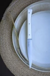 Opinel Set of 4 Facette White Table Knives