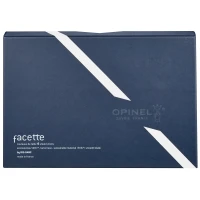 Opinel Set of 4 Facette White Table Knives