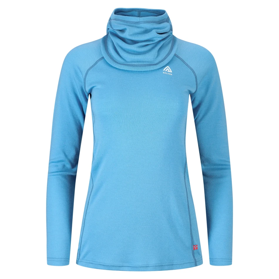 Aclima WarmWool Hoodsweater W, kolor: 455 - Niagara