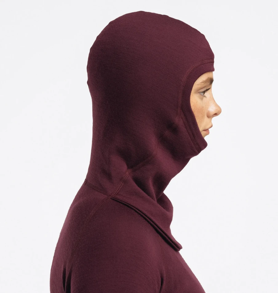 Aclima WarmWool Hoodsweater W, kolor: 457 - Fig