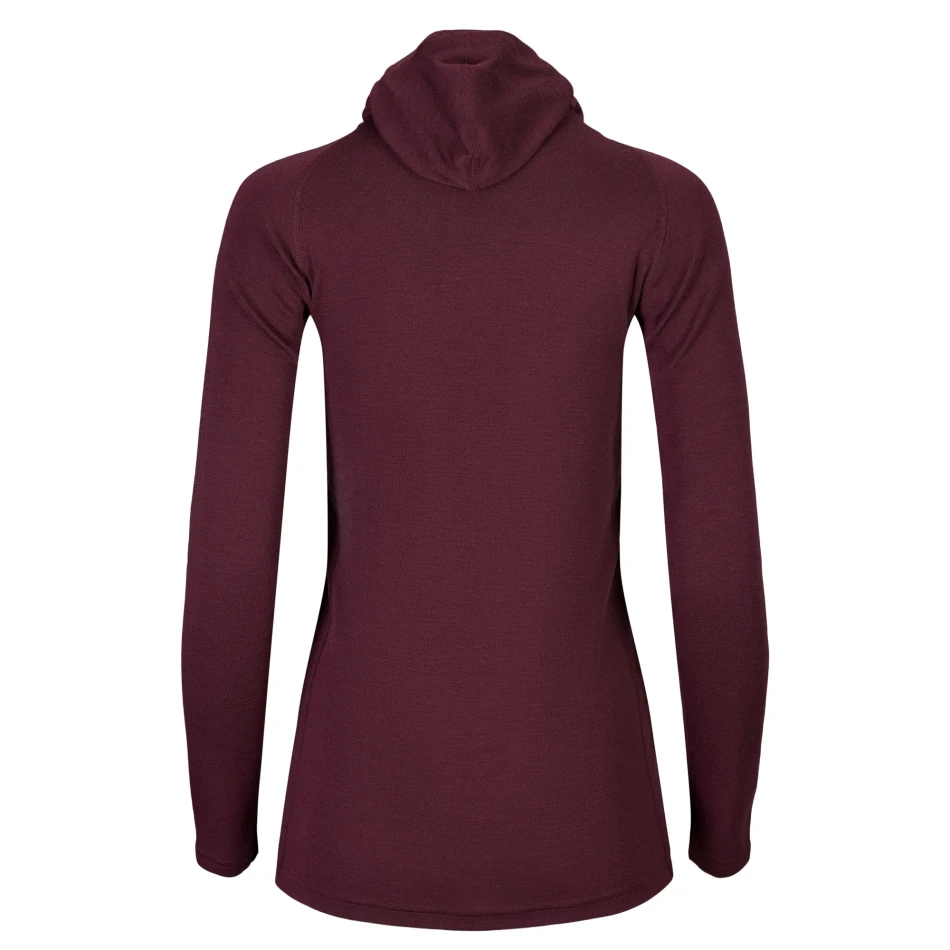 Aclima WarmWool Hoodsweater W, kolor: 457 - Fig
