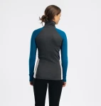 Aclima WarmWool Polo W, kolor: 394 - Marengo/Corsair/Beige Melange/Navy Blazer