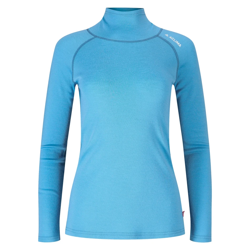 Aclima WarmWool Roll Neck W, kolor: 455 - Niagara
