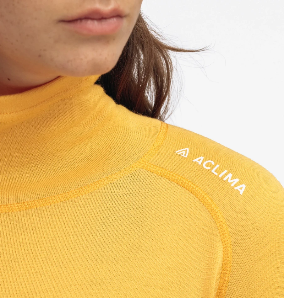 Aclima WarmWool Roll Neck W, kolor: 458 - Mango Mojito