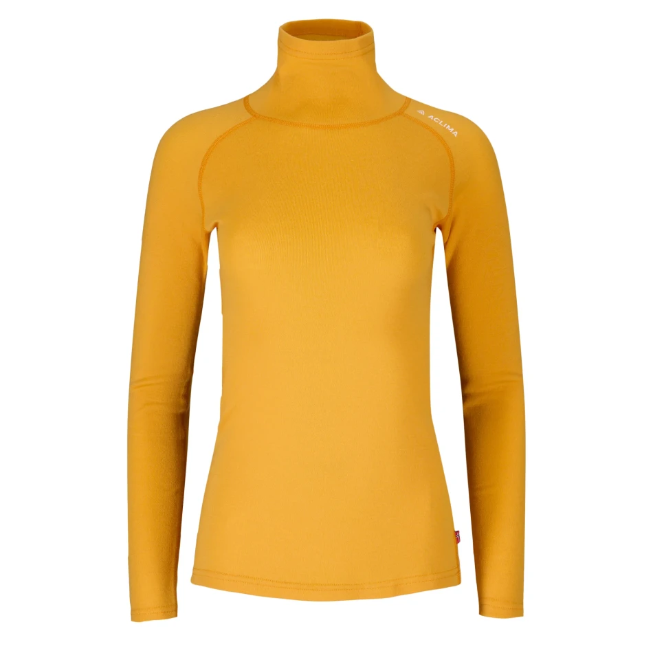 Aclima WarmWool Roll Neck W, kolor: 458 - Mango Mojito