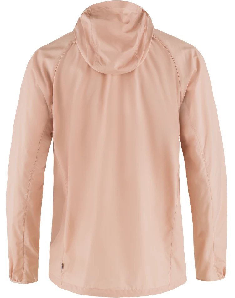 Fjallraven High Coast Wind Hoodie W, kolor: 302 - Chalk Rose, tył