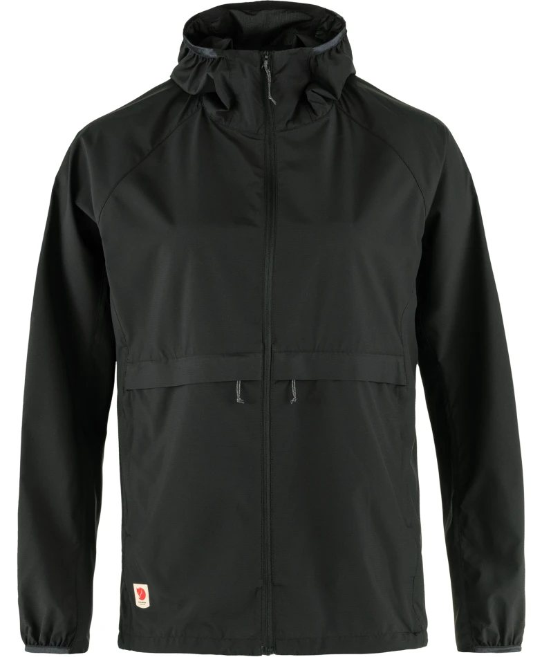 Fjallraven High Coast Wind Hoodie W, kolor: 550 - Black, przód