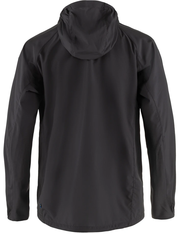Fjallraven High Coast Wind Hoodie W, kolor: 550 - Black, tył