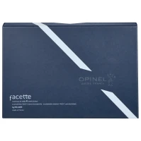 Opinel Set of 4 Facette Slate Micro Serrated Table Knives