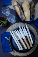 Opinel Set of 4 Facette Mixed Table Knives