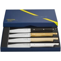 Opinel Set of 4 Facette Mixed Table Knives