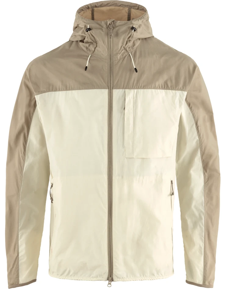 Fjallraven High Coast Wind Jacket, kolor: 113-118 - Chalk White-Fossil, 1