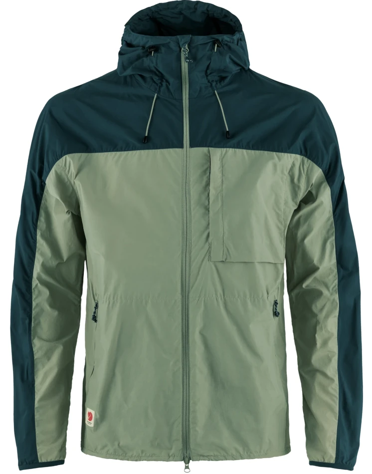 Fjallraven High Coast Wind Jacket, kolor: 614-560 - Patina Green-Navy, 1