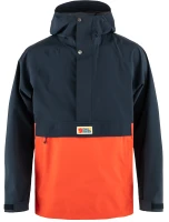 Fjallraven Vardag Hydratic Anorak, kolor: 555-214 - Dark Navy-Flame Orange