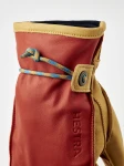 Wakayama 5-finger, kolor: 540-701 - Flame red /Tan - 6