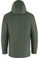 Fjallraven Visby 3in1 Jacket, kolor: 662 - Deep Forest, tył kurtki