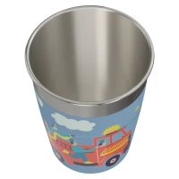 SIGG Kids Straw Cup 0,35 L, kolor: Pompier - widok od góry bez przykrywki