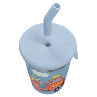 SIGG Kids Straw Cup 0,35 L, kolor: Pompier - widok od góry