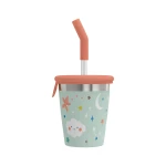 SIGG Kids Straw Cup 0,35 L, kolor: Unistar - widok od tyłu