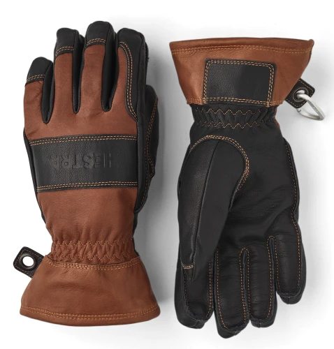 Hestra Falt Guide Glove – ciepłe skórzane rękawice terenowe z wymienną wkładką wełnianą