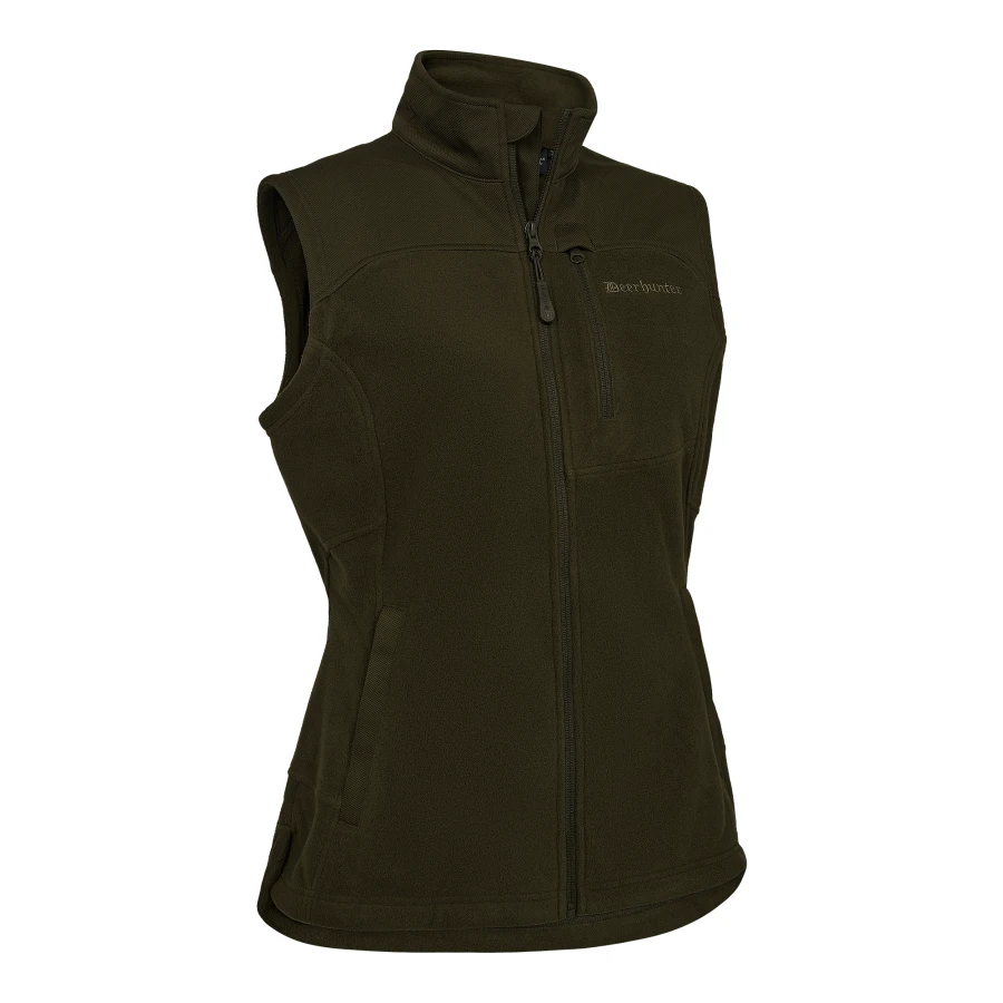 Lady Muflon Pro Fleece Waistcoat, kolor: 376 - Art Green - przód