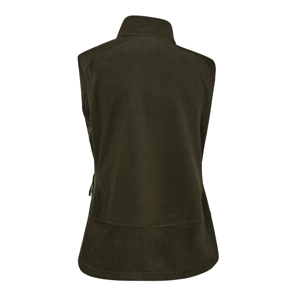 Lady Muflon Pro Fleece Waistcoat, kolor: 376 - Art Green - tył