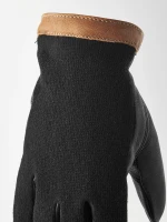Deerskin Wool Tricot, kolor: 100100 - Black & Black - 4
