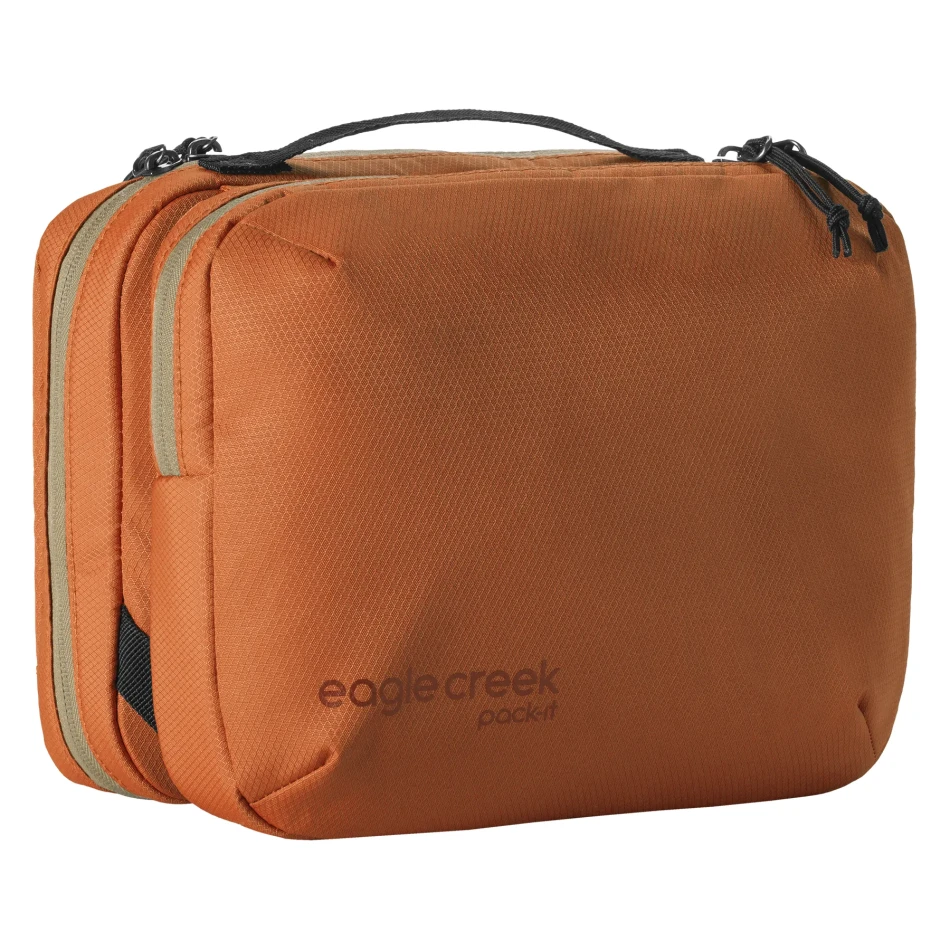 Eagle Creek Reveal Trifold Toiletry Kit, kolor: Mandarin