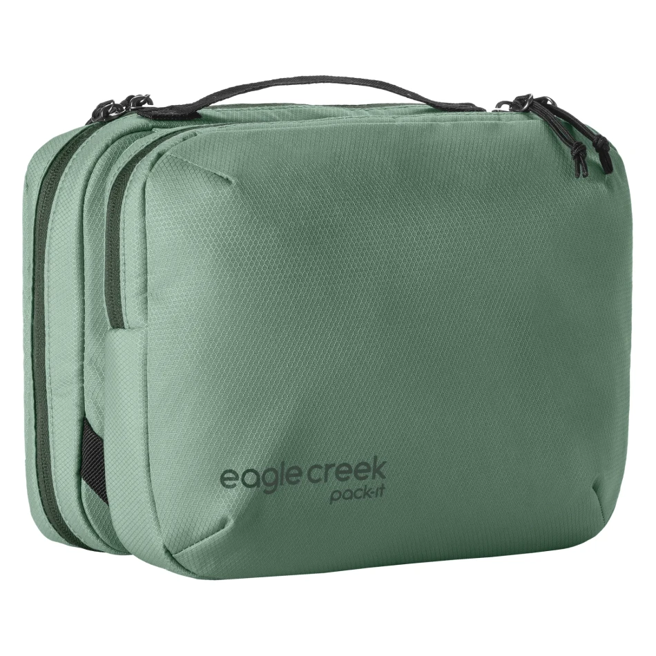 Eagle Creek Reveal Trifold Toiletry Kit, kolor: Willow Green