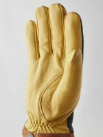Deerskin Wool Tricot, kolor: 390400 - Charcoral & Natural Yellow - 5