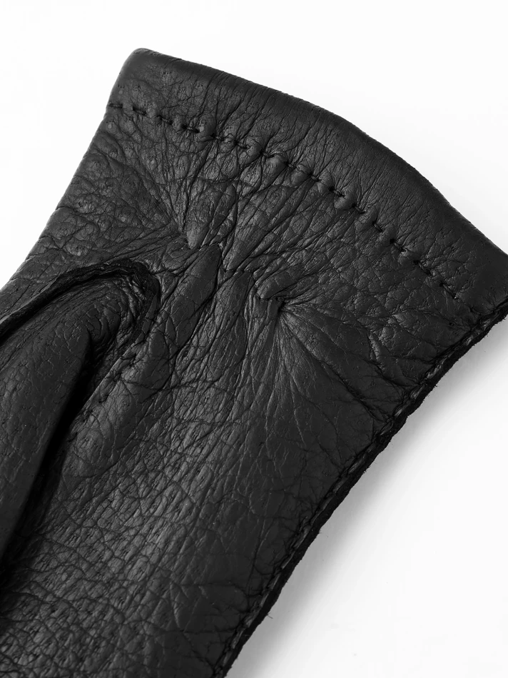 Peccary Handsewn Cashmere, kolor: 100 - Black - 4