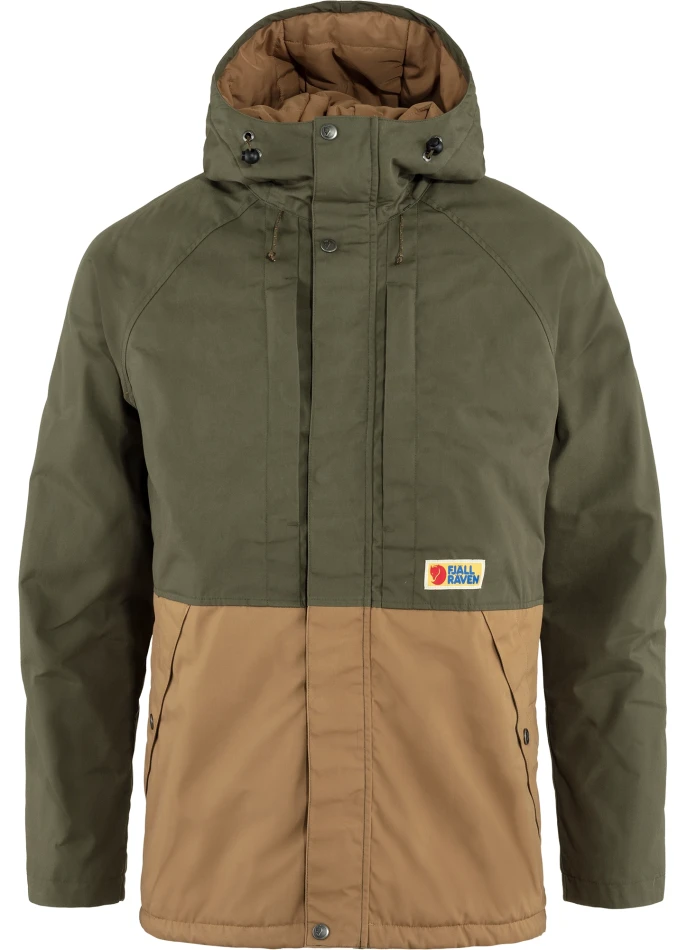 Fjallraven Vardag Lite Padded Jacket, kolor: 625-232 - Laurel Green-Buckwheat Brown