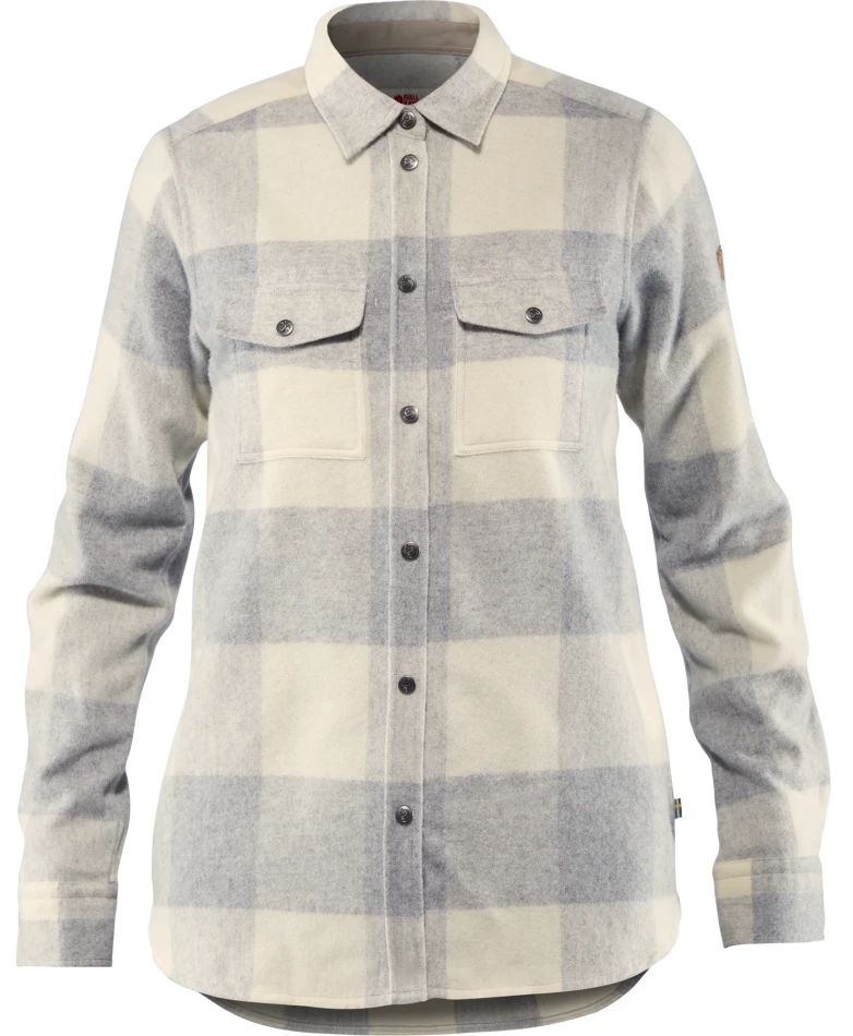 Fjallraven Canada Shirt W, kolor: 021-113 - Fog-Chalk White
