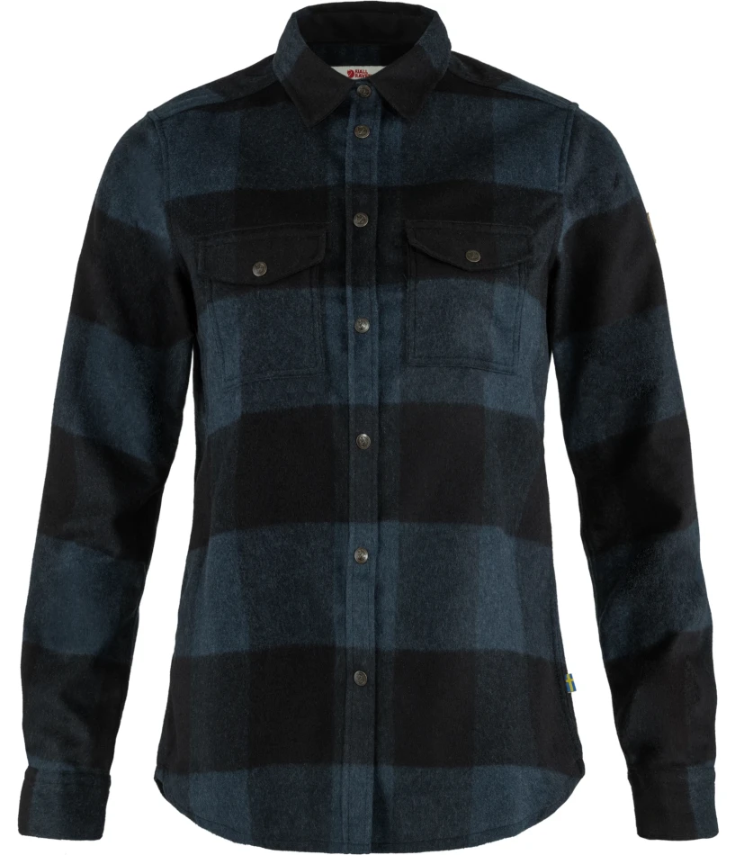 Fjallraven Canada Shirt W, kolor: 560-550 - Navy-Black