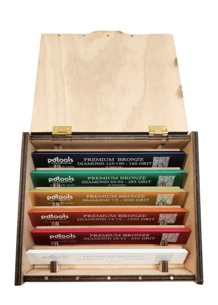 PDTools Premium Diamond Bronze 160x17 mm - mix kolorow