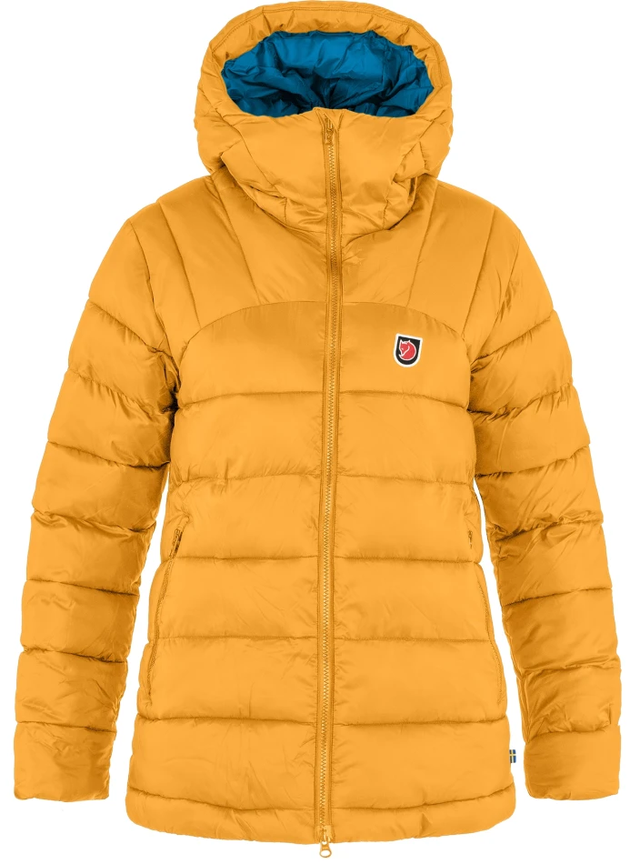 Fjallraven Expedition Mid Winter Jacket W, kolor: 161-525-Warm Yellow - UN Blue