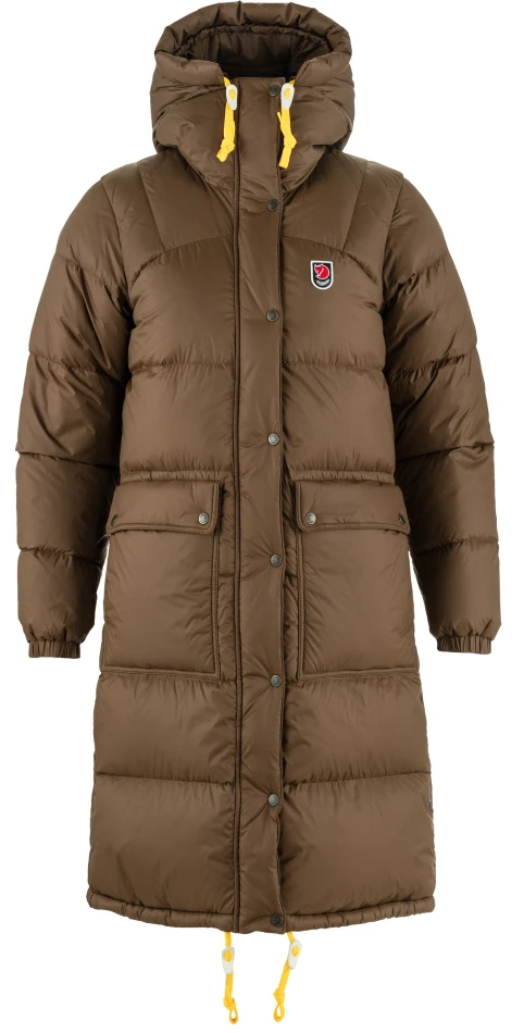 Fjallraven Expdition Long Down Parka W, kolor: 299 - Dark Oak