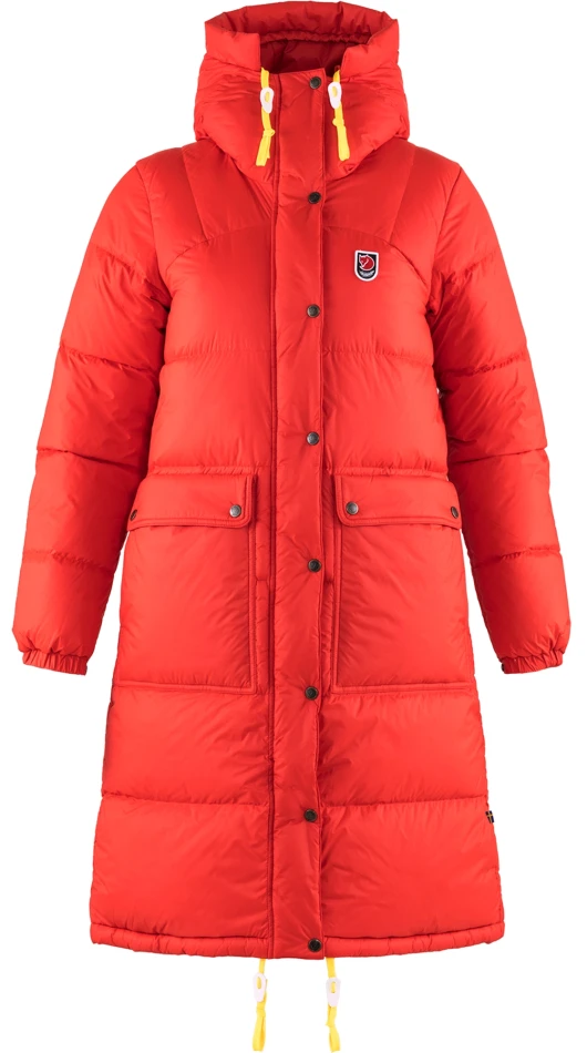 Fjallraven Expdition Long Down Parka W, kolor: 334 - True Red