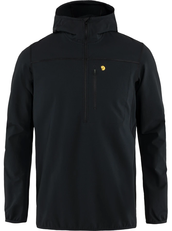 Fjallraven Bergtagen Stretch Half Zip, kolor: 550 - Black