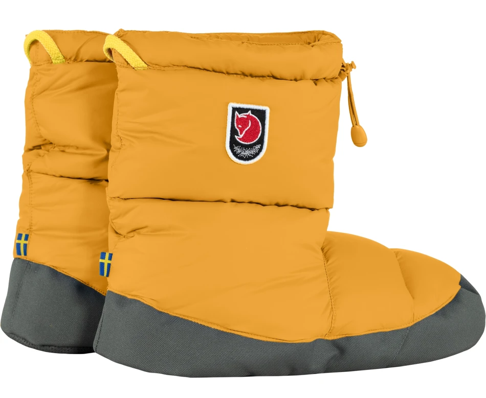 Fjallraven Expedition Down Booties, kolor: 161 - Warm Yellow